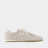 Driving Shoe Sneakers - COMMON PROJECTS - Leather - White
