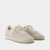 Driving Shoe Sneakers - COMMON PROJECTS - Leather - White