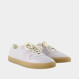 Bball Duo Sneakers - COMMON PROJECTS - Leather - Purple