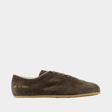 Driving Shoe Sneakers - COMMON PROJECTS - Leather - Khaki