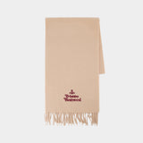 30x180 Scarf - Vivienne Westwood - Wool - Beige