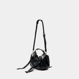 Knot-D Top Handle Small Purse - DIESEL - Synthetic - Black