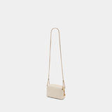 Fleming Soft Crossbody - Tory Burch - Leather - Beige