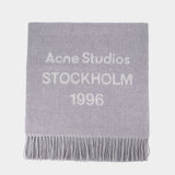 Scarf - Acne Studios - Wool - Grey