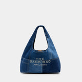 The Sack Shoulder Bag - Marc Jacobs - Cotton - Blue