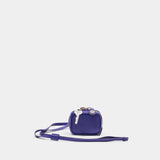 Camero Clip V Purse - Acne Studios - Leather - Purple