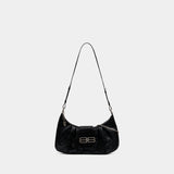 Pamela Shoulder Bag - Balenciaga - Leather - Black