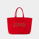 Leo Shopper Bag - ANINE BING - Cotton - Red