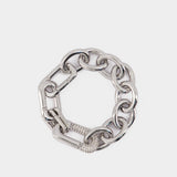 Pop J Marc Pave Bracelet - Marc Jacobs - Metal - Silver