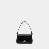 Hazel Medium Purse - Vivienne Westwood - Leather - Black