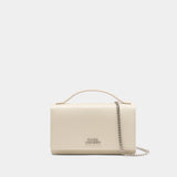 The Mirror Mini Crossbody - Marc Jacobs - Leather - White