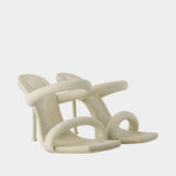 Julie Sandals - Alexander Wang - Nylon - Ivory