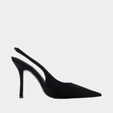 Buffy 105mm Sling Back Pumps - Alexander Wang - Synthetic - Black