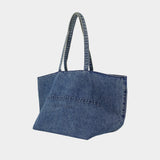 Punch Tote - Alexander Wang - Cotton - Blue