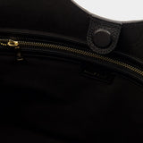 Medium Lili Tote Bag - ANINE BING - Leather - Black