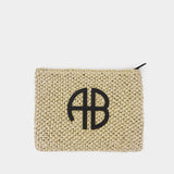 Rio Pouch - ANINE BING - Leather - Beige