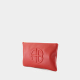Lili Clutch - ANINE BING - Leather - Red