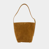 Elly Suede Shoulder Bag - ANINE BING - Leather - Brown