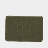 Lili pouch - ANINE BING - Cotton - Green