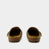 Mellow Sandals - Tory Burch - Leather - Brown