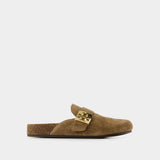 Mellow Sandals - Tory Burch - Leather - Brown