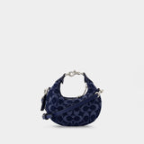 Denim Signature Jonie Crossbody - Coach - Cotton - Blue