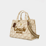 Maxi Signature Cargo Tote Bag - Coach - Cotton - Neutral