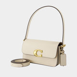 Refined Zoe Shoulder Bag - Coach - Leather - White