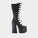 The Kiki Knee High Boots - Marc Jacobs - Leather - Black