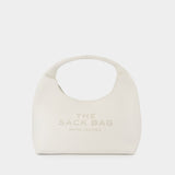 The Sack Shoulder Bag - Marc Jacobs - Leather - White
