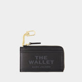 The Top Zip Wallet - Marc Jacobs - Leather - Black
