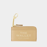 The Top Zip Wallet - Marc Jacobs - Leather - Brown