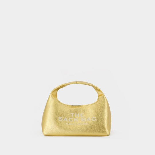 The Mini Sack Purse - Marc Jacobs - Leather - Gold