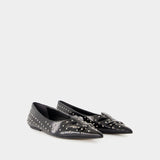 The Kat Ballerinas - Marc Jacobs - Leather - Black