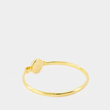 Button Hinge Bracelet - Marc Jacobs - Metal - Gold