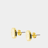 Button Stud  Earrings - Marc Jacobs - Metal - Gold