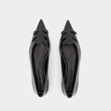 The Kat Ballerinas - Marc Jacobs - Leather - Black