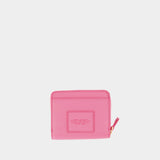 The Mini Compact Wallet - Marc Jacobs - Leather - Pink