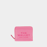 The Mini Compact Wallet - Marc Jacobs - Leather - Pink