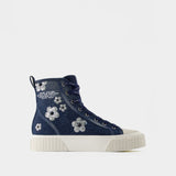 The High Top Sneakers - Marc Jacobs - Cotton - Blue