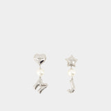 Balloon Earrings - Marc Jacobs - Metal - Silver