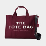 The Medium Tote Shopper Bag - Marc Jacobs - Cotton - Purple