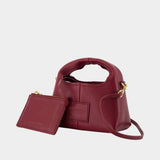 The Micro Sack Crossbody - Marc Jacobs - Leather - Red
