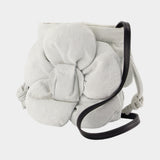 The Drawstring Mini Shoulder Bag - Marc Jacobs - Cotton - Grey