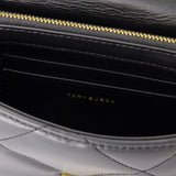 Kira Diamond Wallet On Chain - Tory Burch - Leather - Black