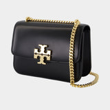 Eleanor Small Convertible Shoulder Bag - Tory Burch - Leather - Black