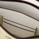 Petite Lee Radziwill Handbag - Tory Burch - Leather - Beige