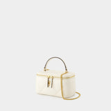Kira Diamond Crossbody - Tory Burch - Leather - White