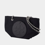 Ella Chain Small Crossbody - Tory Burch - Synthetic - Black