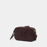 Miller Mini Crossbody - Tory Burch - Leather - Burgundy
